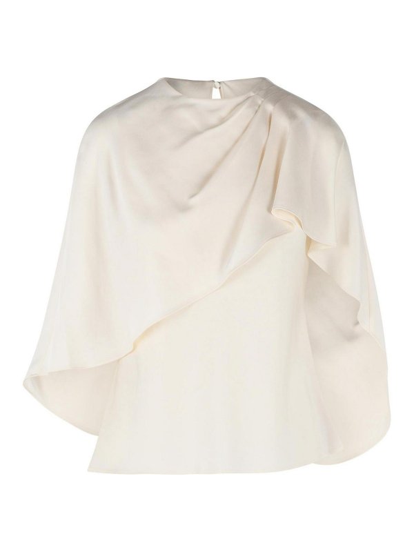 JONATHAN SIMKHAI: Blouses - Blouse - Crème