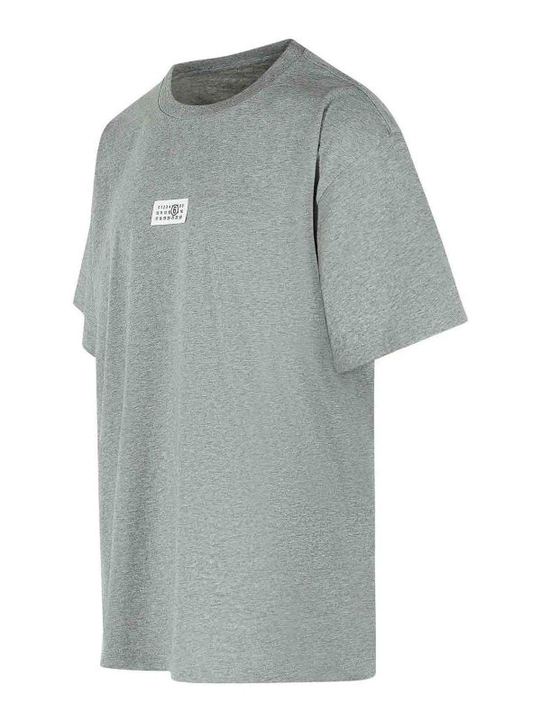 The Best Shops MM6 MAISON MARGIELA: T-shirts - T-Shirt - Grau