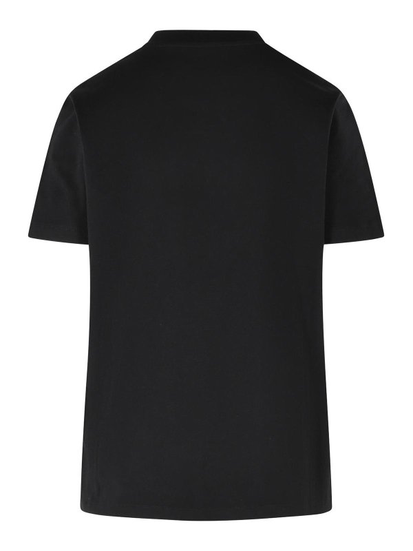 MONCLER: T-shirts online - T-Shirt - Schwarz
