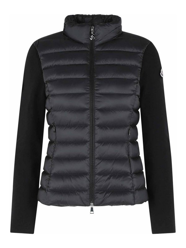 MONCLER: カーディガン - カーディガン - 黒