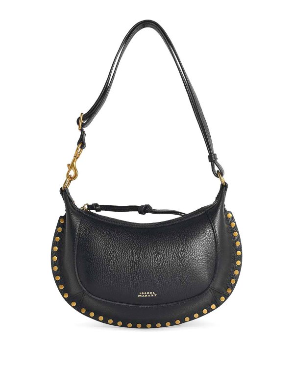 ISABEL MARANT: クロスボディバッグ - クロスボディバッグ - 黒