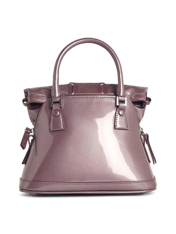 Maison Margiela: ショルダーバッグ - ショルダーバッグ - 紫