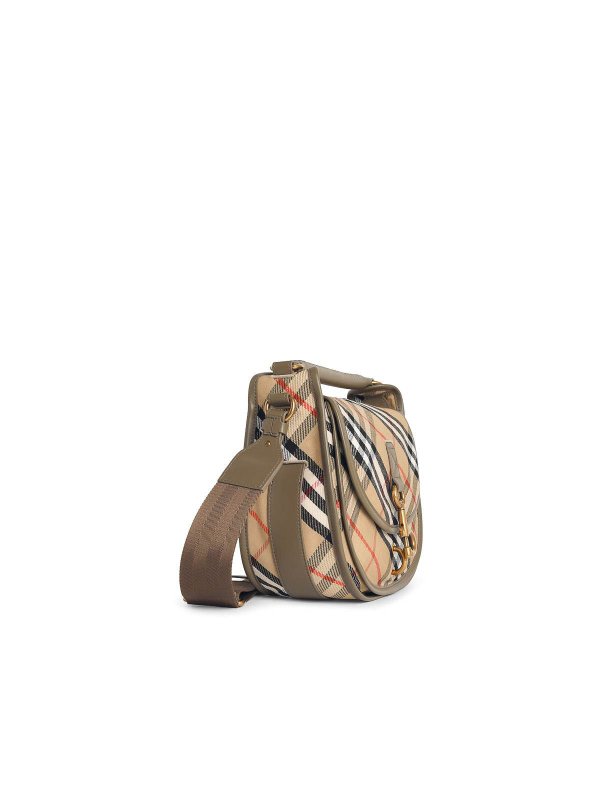 BURBERRY: クロスボディバッグ online - クロスボディバッグ - ベージュ