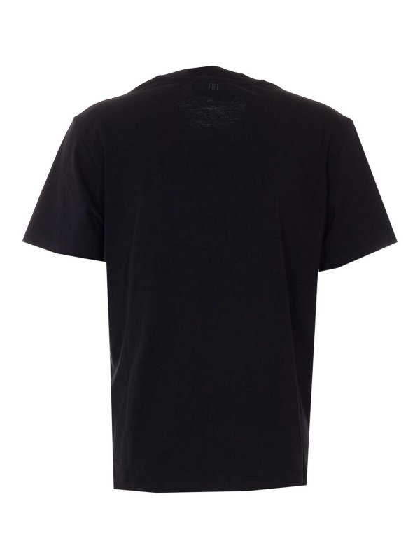 AMI PARIS: T-shirts online - T-Shirt - Schwarz