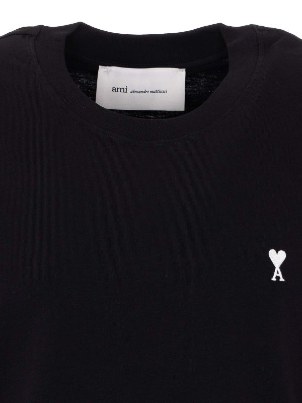 T-Shirt - Schwarz Replica 
online: AMI PARIS