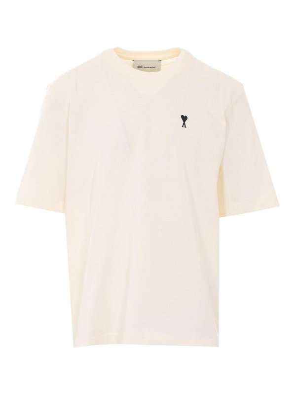 AMI PARIS: Camisetas - Camiseta - Blanco