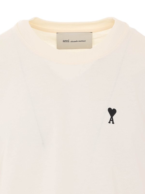 Camiseta - Blanco shop online: AMI PARIS