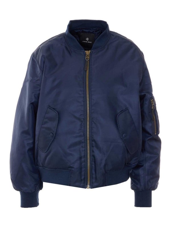 ANINE BING: bombers - Blue Leon Bomber