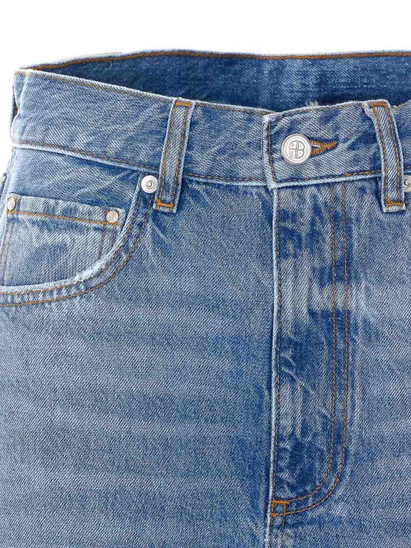 ショートパンツ - ブルー shop online: ANINE BING