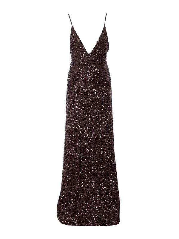 ANIYE BY: ニーレングスドレス - 膝丈ドレス - ブラウン