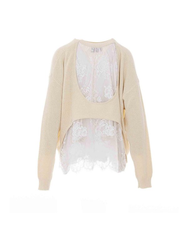 ANIYE BY: クルーネック online - クルーネック - 白