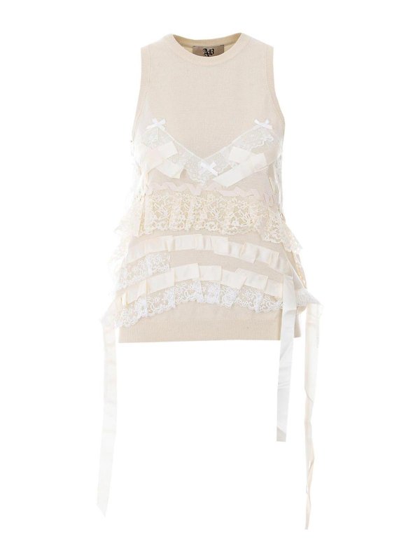 ANIYE BY: Tops und Tank Tops - Top - Weiß