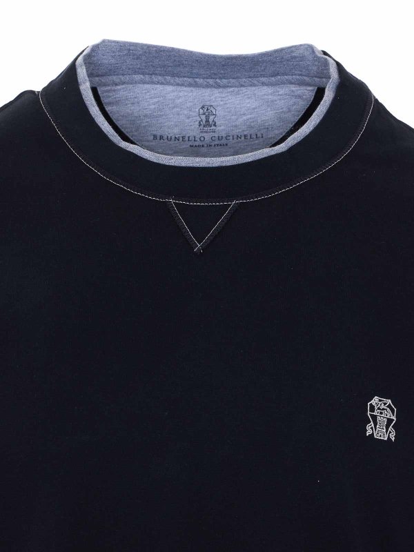 Black T-Shirt Replica 
online: BRUNELLO CUCINELLI