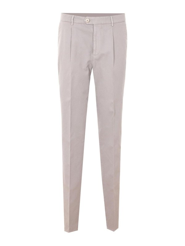BRUNELLO CUCINELLI: カジュアルトラウザー - カジュアルパンツ - ベージュ