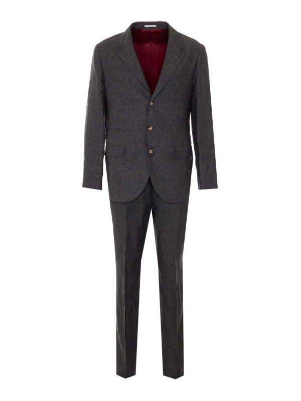 BRUNELLO CUCINELLI: カジュアルスーツ - カジュアルスーツ - グレー