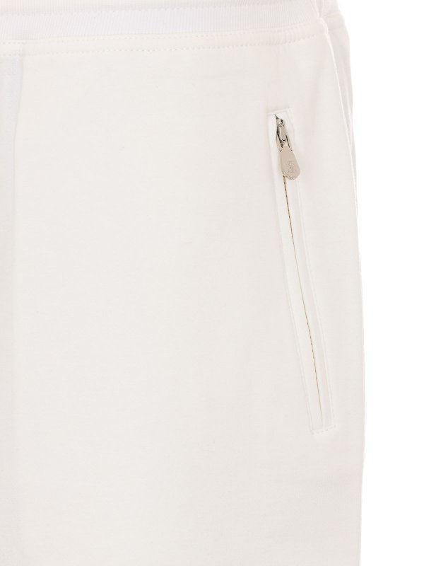 The Best Shops BRUNELLO CUCINELLI: スウェットパンツ - トラックスーツ ボトムス - 白