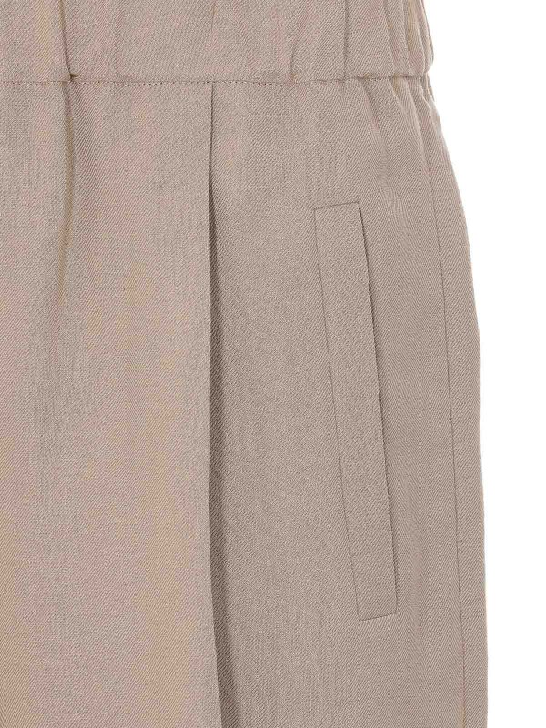 The Best Shops BRUNELLO CUCINELLI: トラウザーショーツ - ショートパンツ - ベージュ