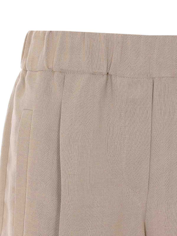 ショートパンツ - ベージュ Replica 
online: BRUNELLO CUCINELLI