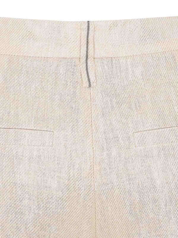 The Best Shops BRUNELLO CUCINELLI: カジュアルトラウザー - カジュアルパンツ - 白