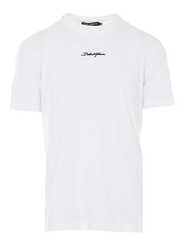 DOLCE & GABBANA: Camisetas - Camiseta - Blanco