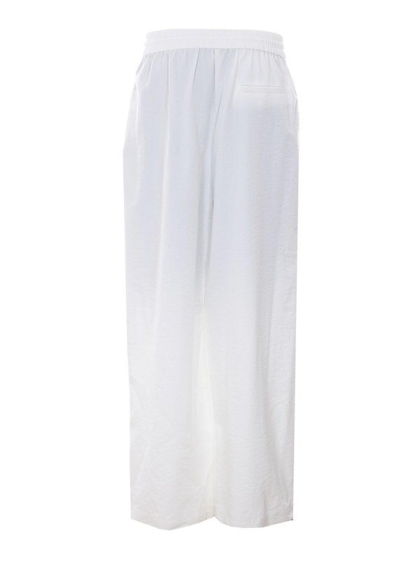 ELEH: casual trousers online - White Pants