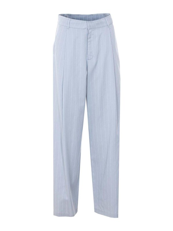 ELEH: casual trousers - Light Blue Pants