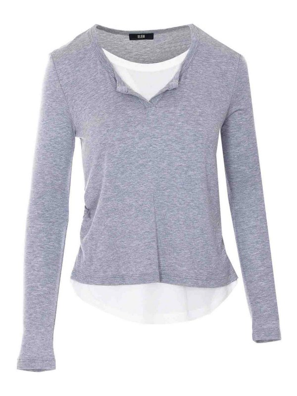 ELEH: Tops & Débardeurs - Top - Gris