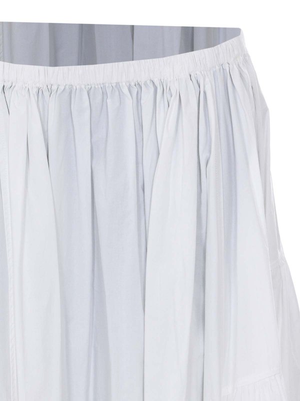 Gonna lunga bianca shop online: ELEH