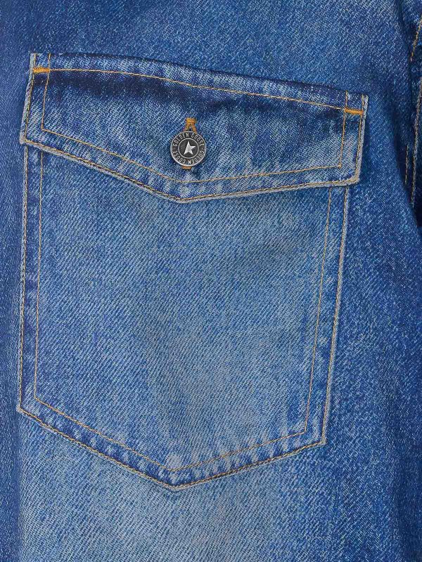 The Best Shops GOLDEN GOOSE: シャツ - シャツ - ブルー