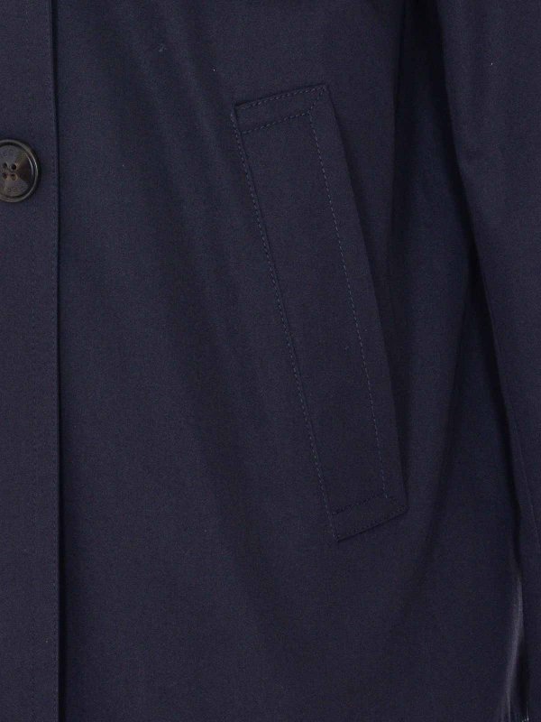 The Best Shops HERNO: Trenchcoats - Trenchcoat - Blau