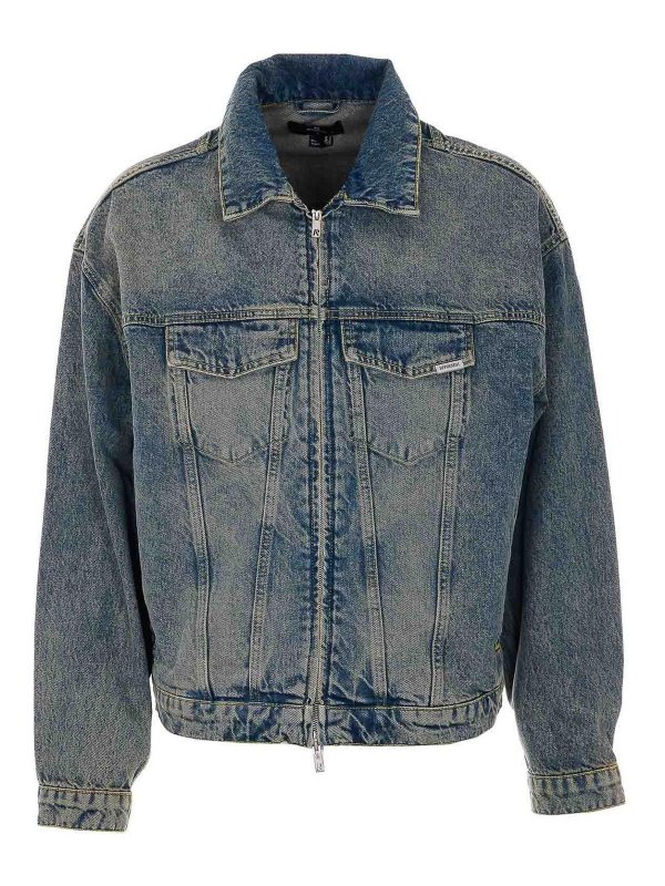 REPRESENT: Turtlenecks & Polo necks - R4 Denim Jacket