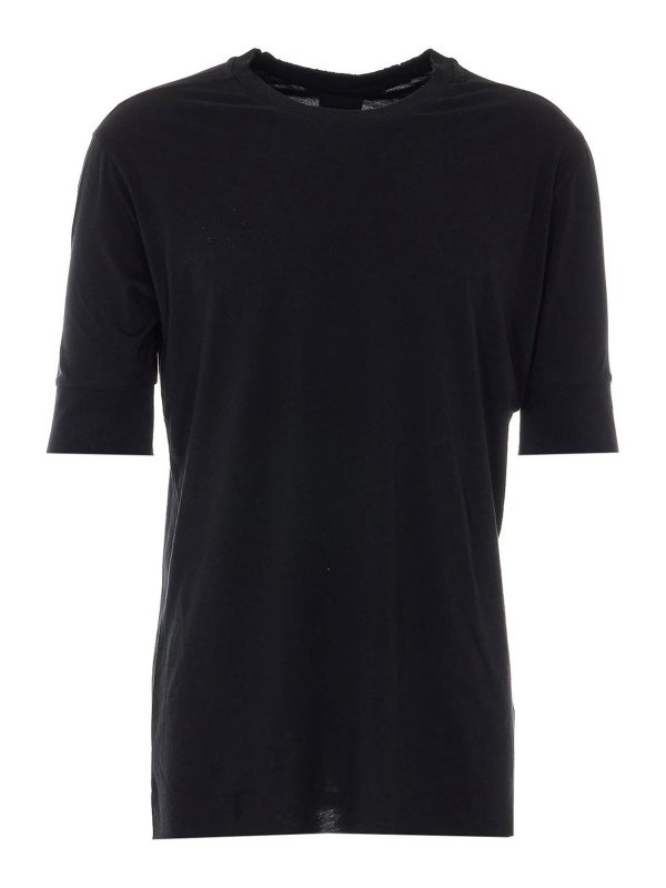 THOM KROM: Camisetas - Camiseta - Negro