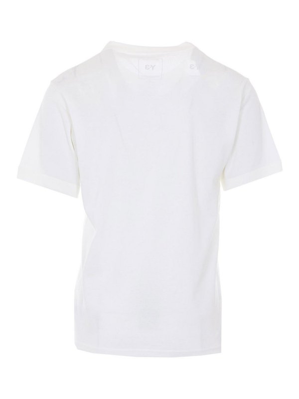 Y-3: t-shirts online - White T-Shirt