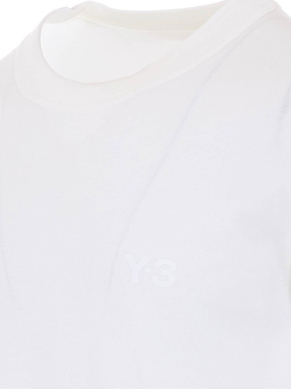 The Best Shops Y-3: t-shirts - White T-Shirt