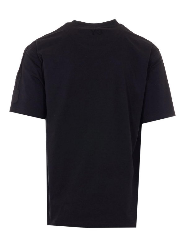 Y-3: Camisetas online - Camiseta - Negro