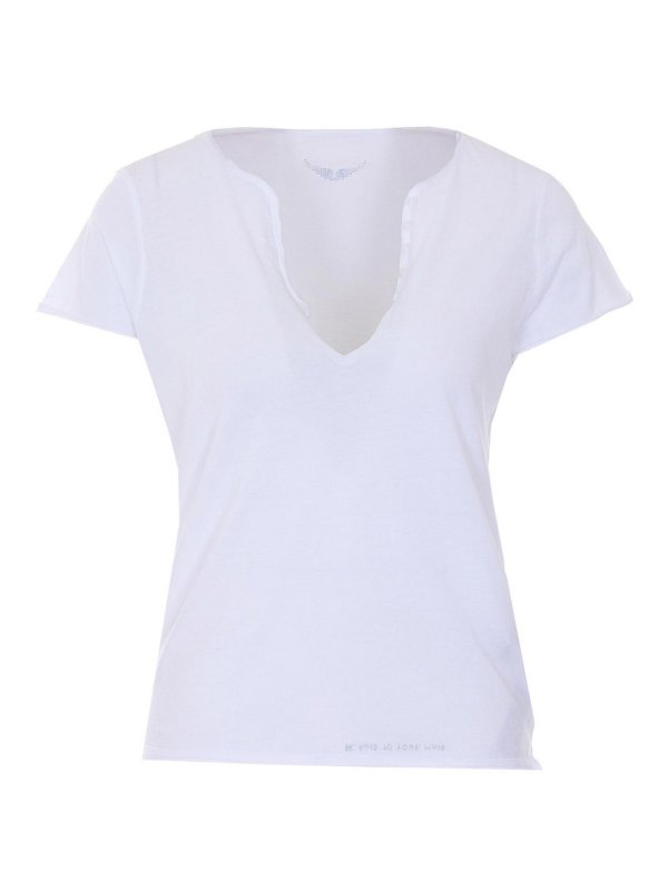 ZADIG&VOLTAIRE: Camisetas - Camiseta - Blanco
