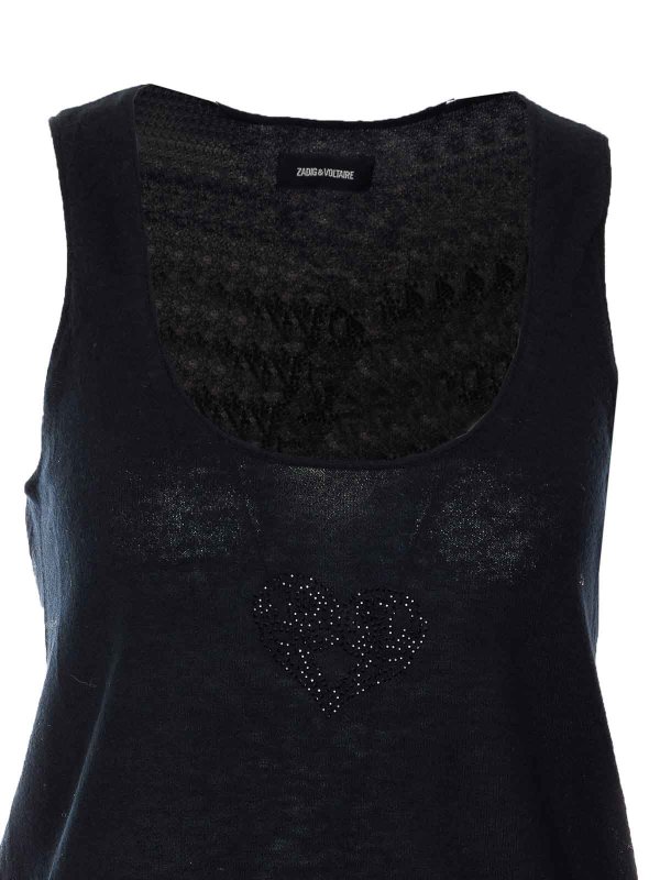 トップ/タンクトップ - 黒 Replica 
online: ZADIG&VOLTAIRE