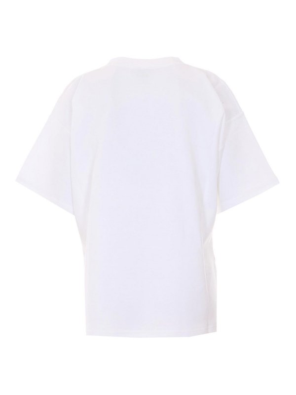 Alaïa: T-shirts online - T-Shirt - Weiß