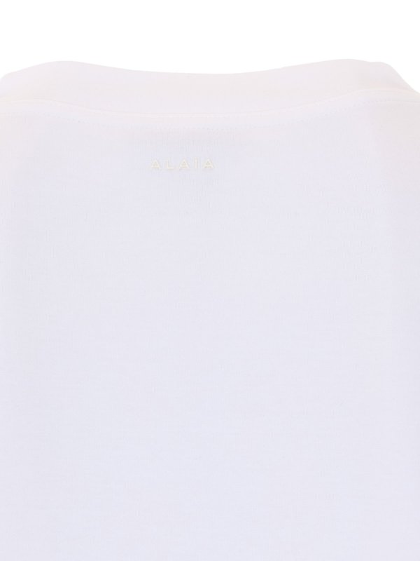 The Best Shops Alaïa: T-shirts - T-Shirt - Weiß