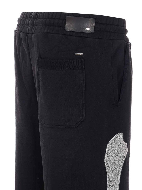 The Best Shops AMIRI: スウェットパンツ - トラックスーツ ボトムス - 黒