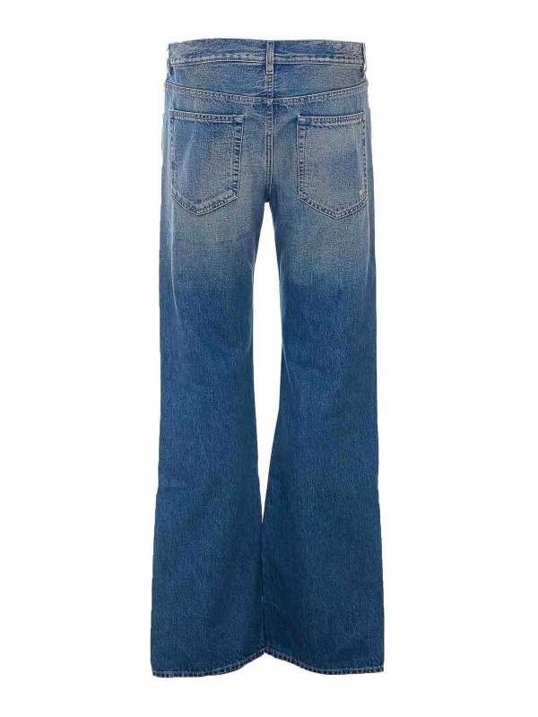 ANN DEMEULEMEESTER: Jeans Rectos online - Vaqueros Rectos - Azul