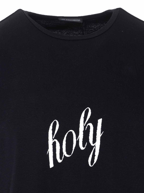 T-Shirt - Schwarz Replica 
online: ANN DEMEULEMEESTER