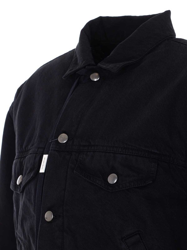 The Best Shops ANN DEMEULEMEESTER: デニムジャケット - デニムジャケット - 黒