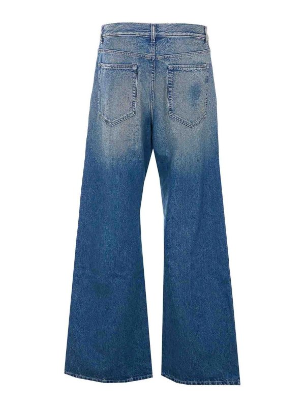 ANN DEMEULEMEESTER: Jeans Rectos online - Vaqueros Rectos - Azul