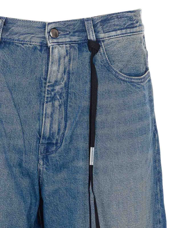 Vaqueros Rectos - Azul shop online: ANN DEMEULEMEESTER