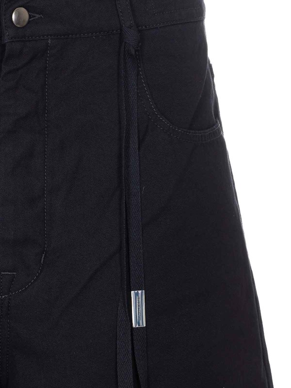 ショートパンツ - 黒 shop online: ANN DEMEULEMEESTER