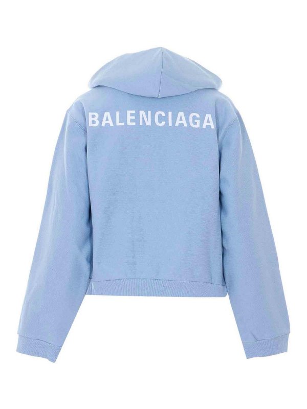 BALENCIAGA: Sweatshirts und Pullover online - Sweatshirt - Blau