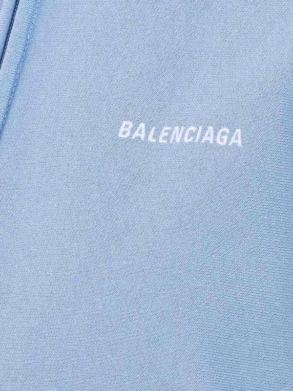 The Best Shops BALENCIAGA: Sweatshirts und Pullover - Sweatshirt - Blau