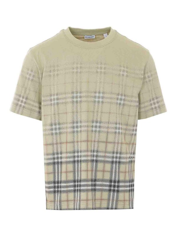 BURBERRY: T-shirts - T-Shirt - Vert