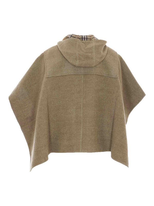 BURBERRY: Capes & Ponchos online - Cape - Grün